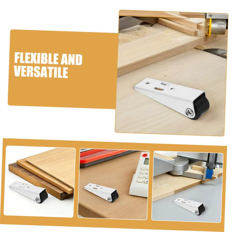 Heavy Duty Premium Barn Door Bottom Support Wheels With Quiet Precision Bearing Casters Designed For No Sweat Smooth Gliding High Wear Resistance 4 Pack Hardware Set on wooden surface.