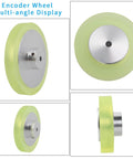 Beefy Aluminum Alloy Encoder Bracket With Movable Sliding Mount And 20mm Aperture For OVW Encoder Frame, 300mm Perimeter, 1 Pc