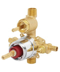 Sentinel Mark II Pressure Balancing Diverter Shower Valve with Crimp Inlet Connections featuring durable brass construction.