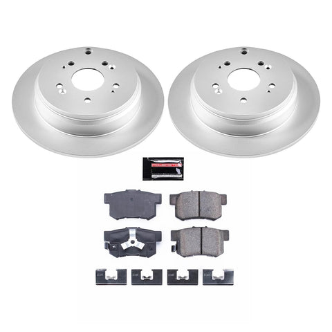 Rear Brake Kit With Fully Coated Rotors And Z17 Ceramic Pads For Acura RDX 2010 2018 And Honda CR V 2005 2016 Replacement CRK206