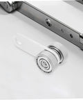 Heavy Duty Iron Dual Bearing Caster Wheels For Sliding Gates And Barn Doors featuring dual bearings with smooth gliding action.