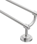 Iso 24 Inch Double Towel Bar in Chrome, Go To Bathroom and Kitchen Towel Hanger, must have chrome finish, coordinates with Iso Collection