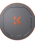 82mm Magnetic Thread Lens Filter Cap 2 In 1 Design For Quick Swaps And Full Lens Protection, top view showing logo detail.