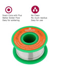 Lead Free Solder Wire With Rosin Core Flux 0.6mm 50g Fine Solder For Electronics DIYers And Repairs Sn99 Ag0.3 Cu0.7
