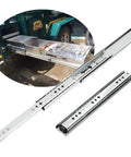 Beefy 14 Inch Drawer Slides With 120 Kg Load Capacity, Smooth Glide Ball Bearing Runners, shown in use on outdoor kitchen setup