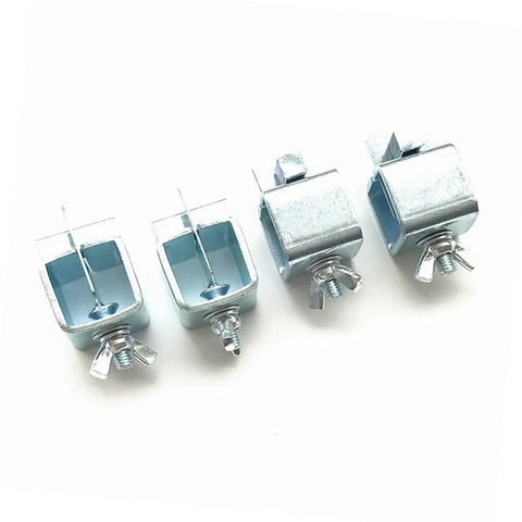 Must-Have Welding Alignment Clamps 16 Pack Heavy Duty Iron Locators, 4 metal locators for secure welding alignment.