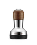 Pro 58 Mm Espresso Powder Distributor With Tough Walnut Handle And Stainless Steel Tines for even coffee grounds in 58mm portafilters.