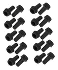 20 Pcs Black Ul Twist Lamp Turn Knobs Replacement Light Switch Knobs For Home Use Easy Install No Fuss Compact Electrical Control Accessories Durable Plastic