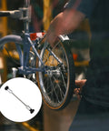 Universal Bicycle Thru Axle Adapter For Truing Stands, Aluminum Alloy Hub Repair Tool Fits 12mm 15mm And 20mm Through Axles, 250mm Long