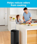 Odor Defense Carbon Prefilter Cut To Fit Most Air Purifiers 2 Pack Replace Every 6 Months Odor Reduction Carbon Filter for Cooking