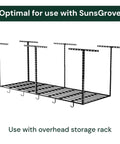 Beefy Heavy Duty Overhead Garage Ceiling Storage Hooks Four Pack Add On Rail Hook Accessory For Hanging Bikes Ladders Paddle Boards And Tools Keeps Your Space Neat And Ready Up To 66 Lbs