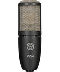 Project Studio P220 Large Diaphragm Condenser Microphone with pop filter and XLR cable, cardioid capsule, 1 inch condenser