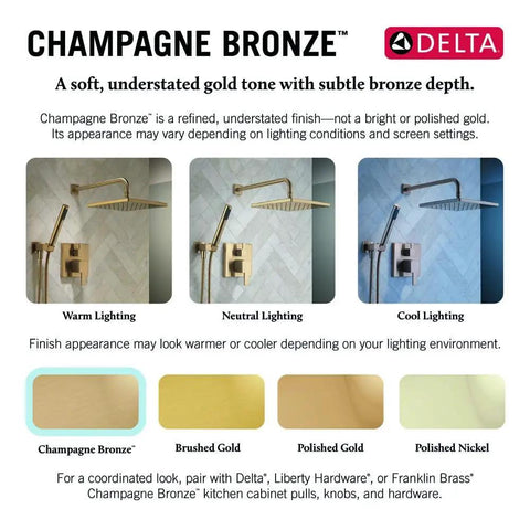 Top Shelf 5 Setting Bathtub Shower Faucet Trim Kit In Brushed Gold With Killer Full Body Spray Zero Hassle Setup Valve Sold Separately Clean New Look For Your Master Bath Upgrade