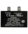 Bearing Hinge 297286803 For Freezer And Fridge Doors, Heavy Duty Replacement That Is Easy To Install For Smooth Open And Close, Keeps Door Aligned In Cold Environments, Fits Upright Freezers And Fridges. Black OEM bearing hinge component with metal terminals