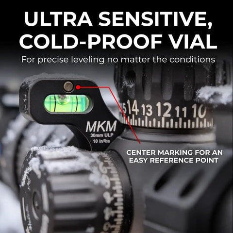 Lock In Your Shots With This Badass Scope Level Kit For 30mm And 34mm Rings, Built To Hold Dead Nuts Alignment, No Sweat Hinge Clamp Install, Solid 6061 Aluminum, Includes Wrench