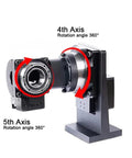 Built Like A Tank With Smooth Servo Operation And Dead Nuts Accurate Indexing This Heavy Duty Hollow Rotary Table shows 4th and 5th axis features.