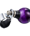 Ball Shape Steering Wheel Spinner Knob for Tractors Forklifts and Lawn Mowers One Hand Turn Aid Grip Suicide Style Power Handle Dark Purple