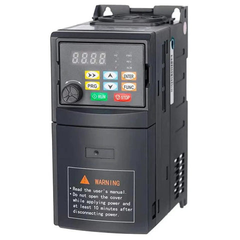 Variable speed control unit for Professional Grade Variable Speed Belt Sander Bench Grinder with digital display and buttons.