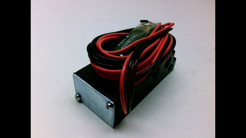 Compact Pneumatic Manifold With Quarter Inch Ports PS341112BP, durable block with wires for air tool systems.
