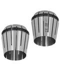 Top Tier ER32 Spring Collet Chuck With 25mm Cemented Carbide Body for effective clamping in metal turning tasks.