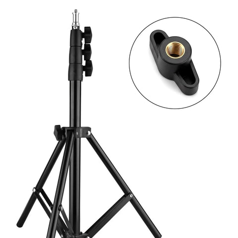 10 Pack Black M8 Through Hole T Knobs Built Tough Quick Release Clamping Nuts With A Slick Plastic And Copper Design Ideal For T Track Machinery Workbenches And Custom Woodworking Jigs on a tripod with a focus on the black plastic and copper detail.