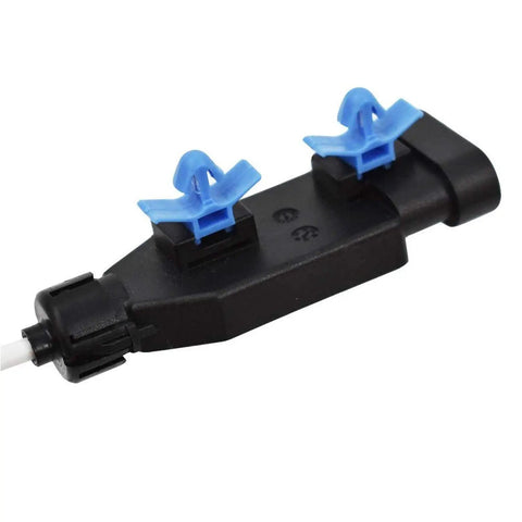 Turbo Charger Vane Position Sensor Kit Diesel Fits Duramax 6.6L For Silverado 2500HD 3500HD Sierra 2500HD 2004.5 2015 Replaces 12643471 12635324 904-235 763527-0512 Easy Install Plug In For Precise Vane Position And Turbo Boost Reliability, black plastic sensor with blue clips
