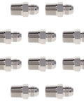 Built Like A Tank 316 Stainless Steel 3/4 Inch 37 Degree JIC To Male Pipe Hydraulic Adapter Heavy Duty Rust Proof Coupling for Shop and Garage Crew.