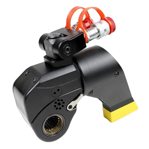 Heavy Duty Hydraulic Torque Wrench 1120 Nm Corrosion Resistant Alloy Square Drive Built Tough For Tight Workspaces Non Stop Rotation.
