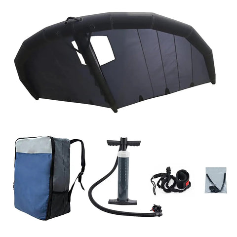 Handheld Inflatable Surf Wing For Windsurfing And Kitesurfing, Lightweight Foil Wing Gear with pump, bag, and accessories