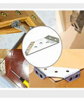 Beefy Heavy Duty Stainless Steel Angle Brackets 4 Pack For Shelves And Wall Mounts installation examples and uses