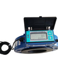 Rugged Workhorse Water Flow Meter with clamp on transducers and LCD display for precise ultrasonic flow measurement in tough settings