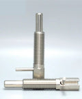 Top Shelf Stainless Steel Lever Plunger Pin Coarse Thread M6 M8 M10 M12 M16 showcasing smooth action and heavy duty design.