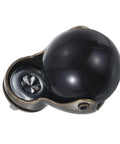 Two Inch Ball Caster Wheels With 360 Degree Swivel Rotation Heavy Duty Plastic Build, black roller and metal base, designed for carts.
