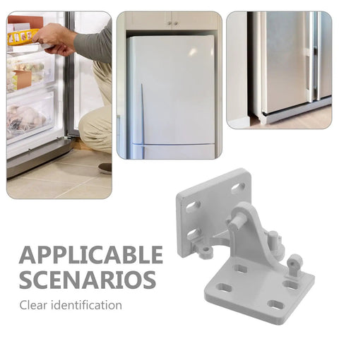 Built Tough Refrigerator Door Hinge Replacement Pair With Failproof Antidrop Safety Design For Universal Freezer Cold Storage Cooler And Walk In Commercial Repair Projects At Home Or Business shown in detail
