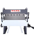 12 Inch Box And Pan Brake For 20 Gauge Metal, Portable Finger Brake with compact 62 lb design, great for DIY garage projects