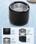 Powerful 45kHz Ultrasonic Cleaner for Retainers, Dentures, Mouth Guards, Aligners, Braces, Toothbrush Heads and Jewelry