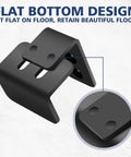 Bottom Floor Guide For Sliding Barn Doors U Shape Adjustable Stay Roller Flexible Fit Distance Flush Flat Bottom Design Wall Mount System