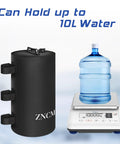 Canopy Water Weight Bags Four Pack Total 88 Lbs, Leak Proof Tent Weights For Gazebo Pop Up Canopies, 10L Each black bag