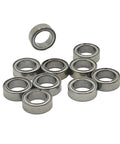 10 Piece Metal RC Car Bearing Kit With Sealed Ball Bearings For Trucks, Easy Replacement Part, DIY Upgrade, Dope Spare Stock