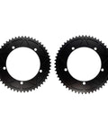 144 BCD Single Speed Chainring For 7 8 9 10 11 12 Speed Bikes, 44T Options, 7075 Aluminum Alloy, Anodized Black, Double Gears