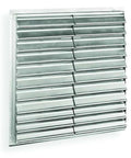 Knockout Aluminum Double Door Backdraft Damper Built Damn Tough To Keep Airflow Crisp And Draft Free 51 By 48 Inch heavy duty vent grille.