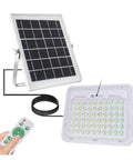 JUDYSSY 200W Solar Spotlight Flood Light Bright Outdoor Remote Control Solar Led Street Light Floodlight Panel Solar Flood Light for Court,Garden,Warehousenew，200w，200w with solar panel and remote control.