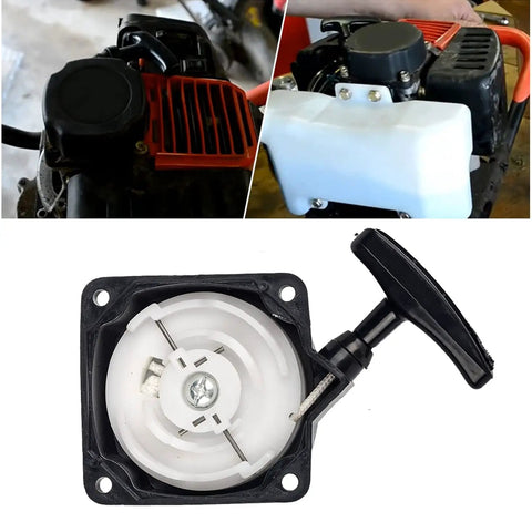 Easy Start Recoil Pull Starter Rope Kit For Earthquake E43 E43CE E43WC MD43 Dethatcher Tillers And 43Cc Viper Engines image