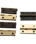Assorted bronze and gold Rotating Concealed Hinges For Cabinets And Drawers 30 Piece Pack Easy Install Mini Square Cupboard Door Hinge
