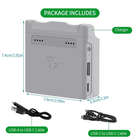 Two Way Charging Hub For Neo Drone Battery Intelligent Charger Replacement Fast Charging Station with cables, dimensions shown