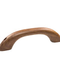 Premium Teak Handrail With Pre Drilled No Sweat Mounting For Tight Spaces Versatile Wall Grip Providing Solid Safety Support For Bathrooms Decks And Outdoor Porches Real Deal Quality, 1-3/8 wide wooden grab bar.