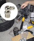 Heavy Duty Grease Nipple Assortment Kit With 260 Pieces Of Metric And Imperial Hydraulic Fittings Plus Nozzles Made From Galvanized Iron That Slays Rust And Delivers Serious Strength For Any Car Workshop Or Industrial Gig That Needs Gotta Be Real Tough, fitting on suspension parts