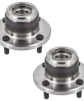 Pair Rear Wheel Hub And Bearing Assembly For Ford Focus 2001 To 2009 With Rear Disc Brakes Budget-Friendly OE Quality Replacement