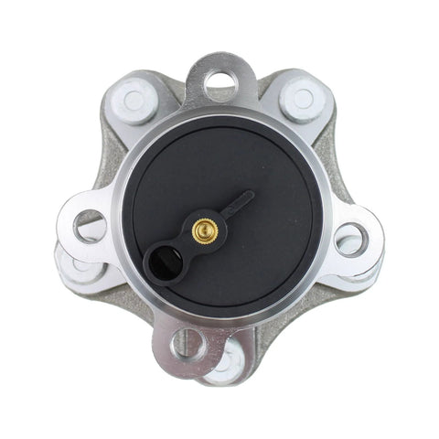 Top view of Rear Left And Right Wheel Hub Bearing Assembly Set For Nissan Sentra 2020 To 2025 Dual Wheel Bearing And Hub Replacement