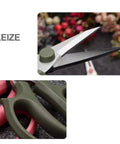 Pro Grade Floral Shears For Flowers And Garden Pruning, Heavy Duty High Carbon Steel Pruner With Sharp Blades and Ergonomic Handle